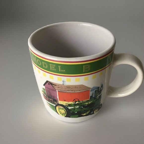 Gibson John Deere Tractor Mug 1935 Model B Coffee Cup Barn Licensed Product - Picture 2 of 12